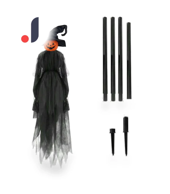 Halloween Witch Voice-Controlled Hand Decoration — Spooky Sounds, softhouse