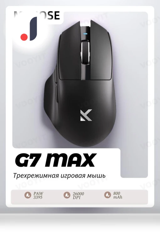 Lightweight Ergonomic Wireless Mouse — Mouse Pads, MCHOSE