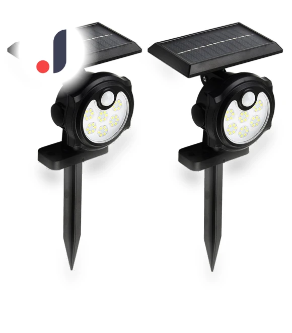 Security Motion Sensor Solar Light — Outdoor Security & Flood Lighting, SAMURAI STYLE