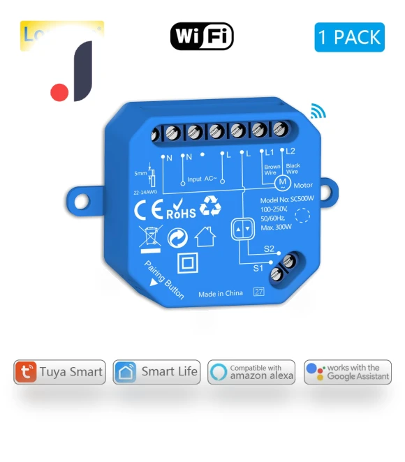 Smart Roller Shade Switch — Roller, LoraTap