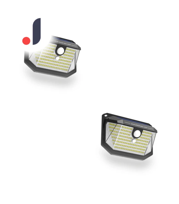 Solar Motion Sensor Wall Light — Outdoor Security & Flood Lighting, Automotiveassemblycomponents