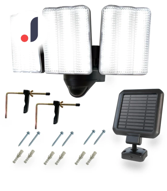 Solar Sensor 1800 Outdoor Security Entryway Lighting — Outdoor Security & Flood Lighting, DAISHIN