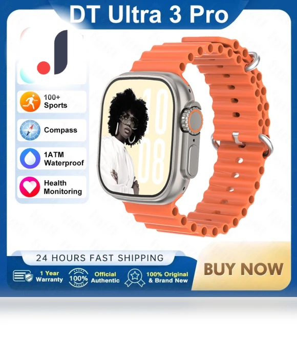 Ultra 3 Smartwatch — Wearable Accessories, Zodvboz