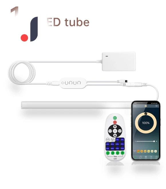 Ultra Bright Smart LED Aluminum Shell Tube Light — LED, MALITAI