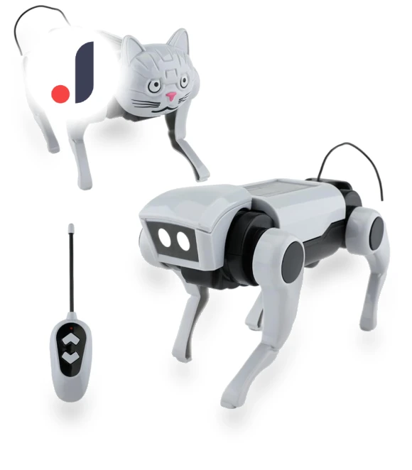 DIY Radio-Controlled Robot Dog — Construction Kits, FlyCreat