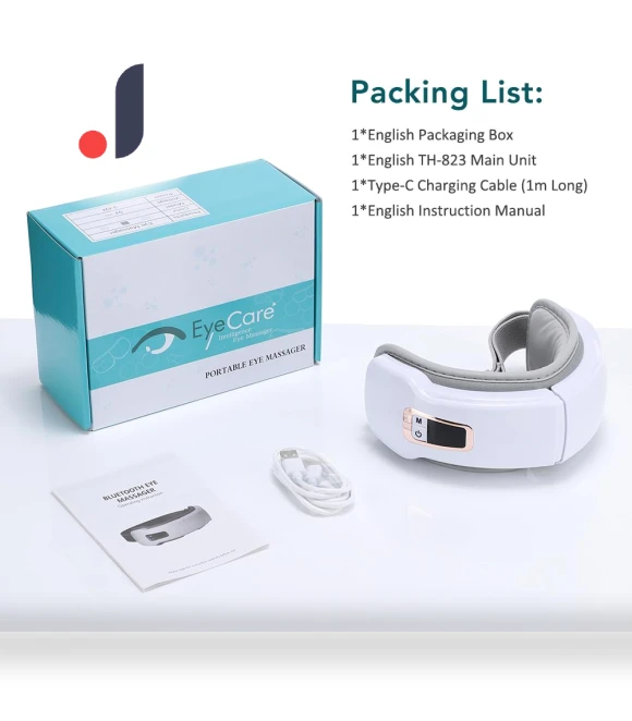 Smart Eye Massager with Heat and Bluetooth — Rollers & Pens, BC Pet Supplies