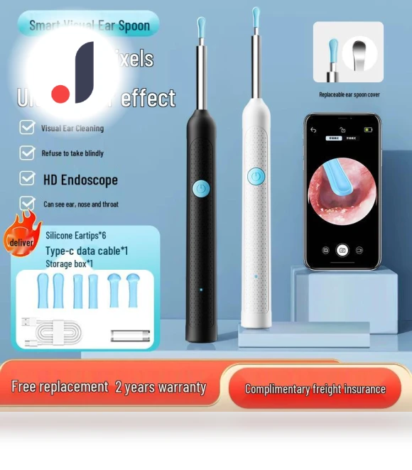 Wireless HD Camera Ear Cleaning Tool — Wax Removal, Value Vault