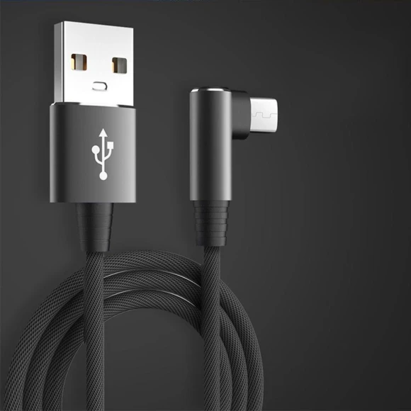 5A Fast Charging USB-C Cable with 90-Degree Angle — Cables, allgoods40