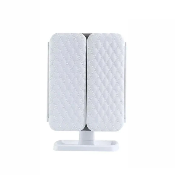 Cosmetic Mirror with 3X/2X/1X Magnifications and 180° Adjustable Rotation — Handheld, Binchi