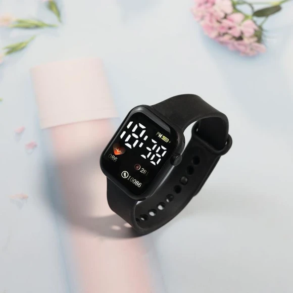 Digital LED Display Waterproof Electronic Smart Sports Fitness Watch — Smartwatches, CaiSucc