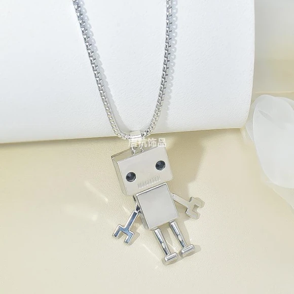 Movable Robot Necklace — Boys' Necklaces, Commodity Jewel