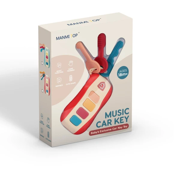 Musical Car Key Voice Remote — Musical Toys, Toys-Glory