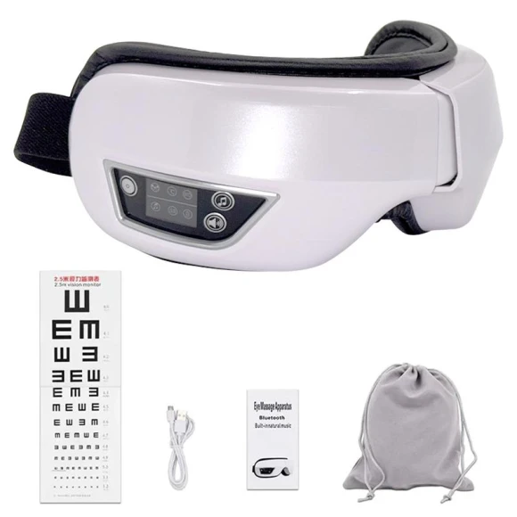 Smart Eye Massager with Air Cushion Vibration and Bluetooth Music — Rollers & Pens, Binchi Health Electronics