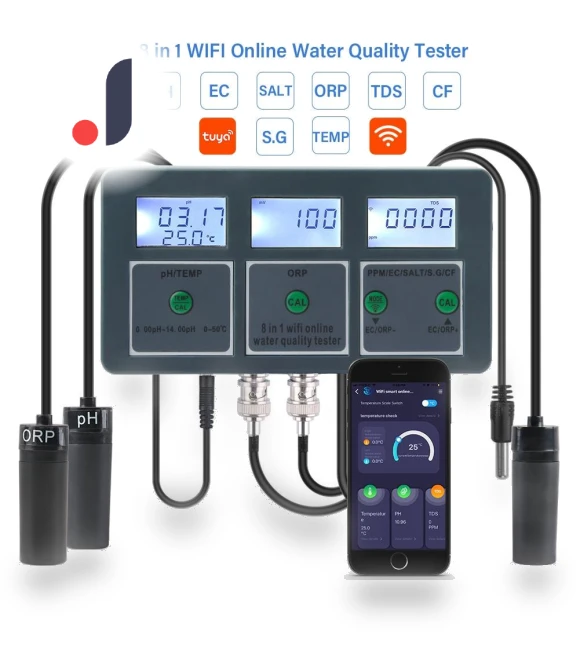 Smart WiFi Water Quality Meter — Test Kits & Thermometers, Pro DIY Tool