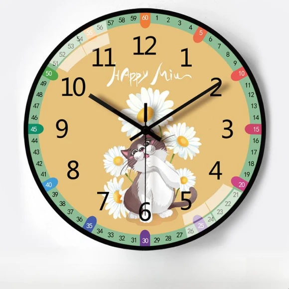 12-inch Automatic Synchronization Radio Wall Clock — Clocks, Window glass film