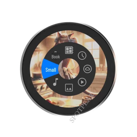 AI Voice Chat with Round Display — Handheld Devices, ElectroCN