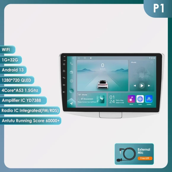 Android 13 Car Radio — Navigation & GPS Accessories, OSSURET