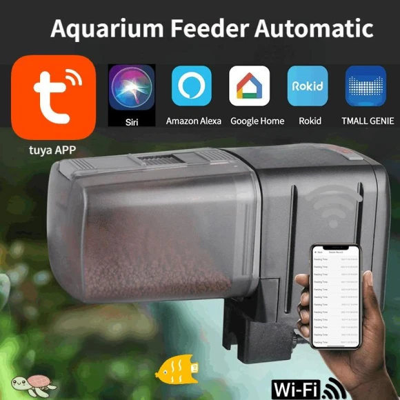 Automatic Aquarium Fish Tank Feeder — Feeders, Crown Global