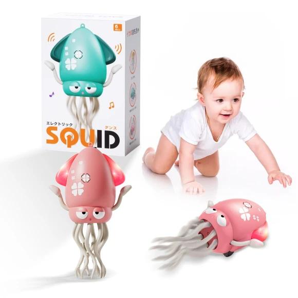 LED Electric Stress Relief USB Interactive Play Octopus — Interactive Learning Devices, Zen Picks