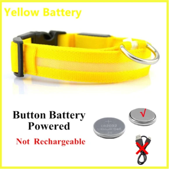 LED Glowing Dog Collar — Collars, Smart Pet Supplies