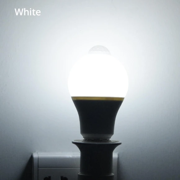 LED Motion Sensor Light Bulb — LED, HOME-Auto-001