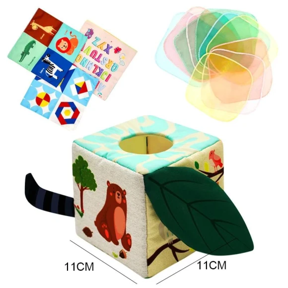 Magic Tissue Box Educational Toy — Infant & Early Childhood Playthings, Binchi Outdoor Equipment
