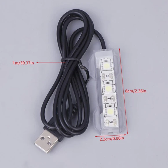Micro Aquarium Light with USB Power, Remote Control — Lights, Dachong