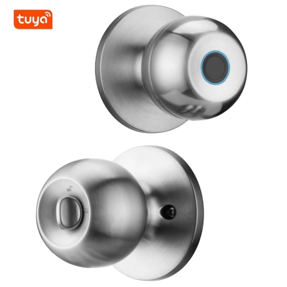 Smart Door Lock with Fingerprint Scanner — Biometric Security, Crown Global