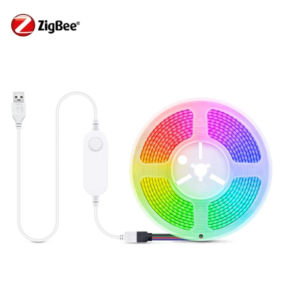 Smart Zigbee 5V COB USB LED Strip — LED Strips, HOME-Auto-001