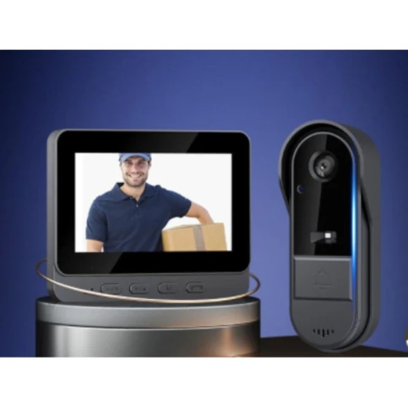 Wireless Waterproof Smart Video Doorbell — Smart Home Security, Crown Global