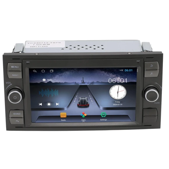 7-inch Touchscreen Android Car Stereo — Stereo Receivers, Lighting Life Hub