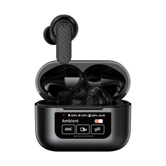 Bluetooth Headphones with Color Screen — Over-Ear Headphones, Meiteai-Electronics