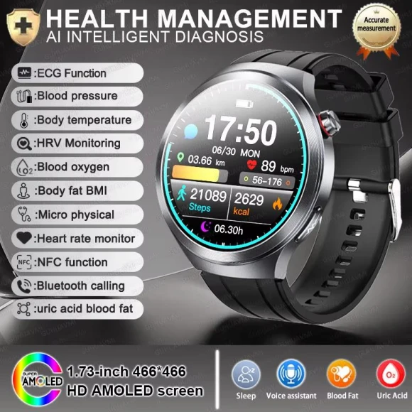 Health Tracker Smartwatch — Wearable Accessories, PRISMA
