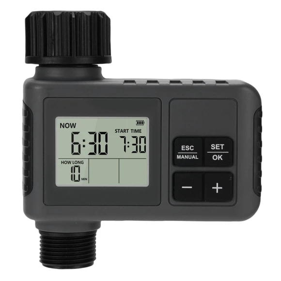 Programmable Digital Hose Timer — Automatic Irrigation, Fishine