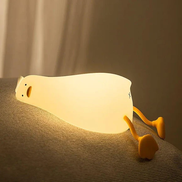 Silicone LED Night Lights in Duck Shape — Night Lights, Your Warm Home