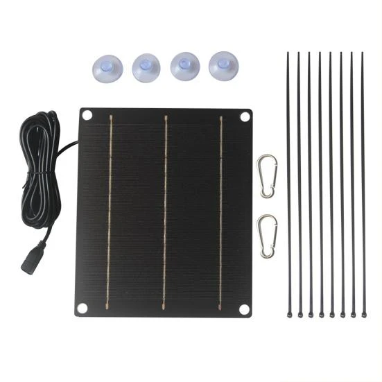 Solar Panel Fan — Misting Fans, Kitsup