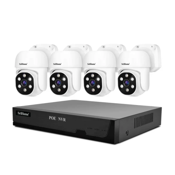 4-Channel POE Camera Network Video Recorder Kit — Complete Surveillance Systems, SriHome