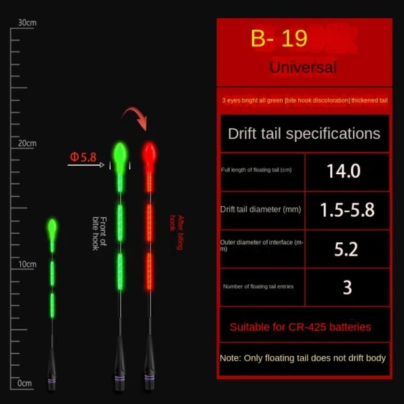 Electronic Fishing Float — Bite Indicators, unghuain