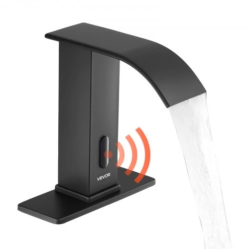 Touchless Bathroom Sink Faucet with Motion Sensor — Hands-Free Faucets, VEVOR