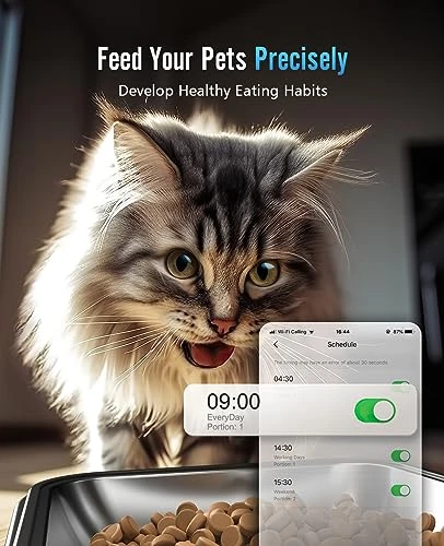 Automatic Cat Feeder with WiFi — Smart Pet Feeders, oneisall