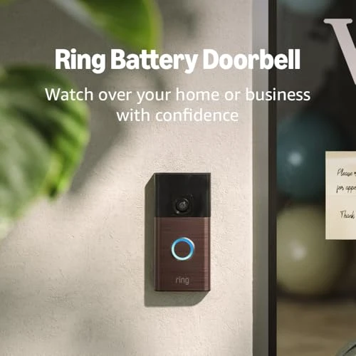 Battery Doorbell — Smart Home Security, Ring