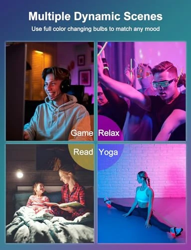 Color Changing Smart Light Bulbs — LED, HYDONG