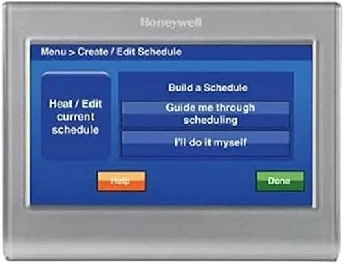 Color Touch Screen Programmable Thermostat — Smart Climate Control, Honeywell