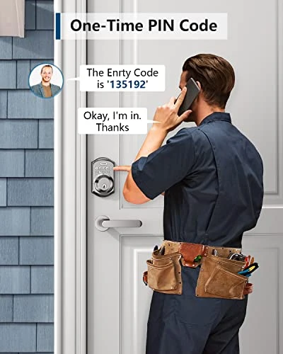 Keyless Entry Door Lock with Keypad — Deadbolts, TEEHO