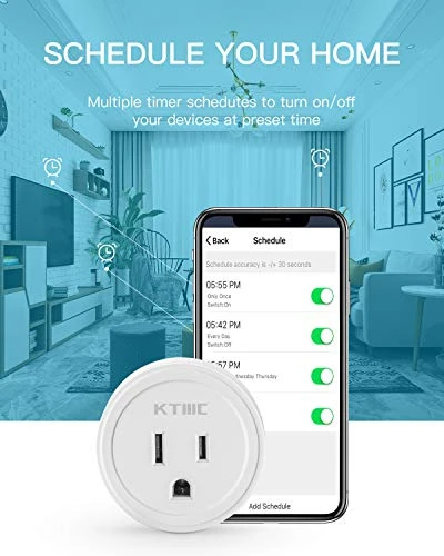 Smart Plug 4 Pack — Smart Home Hubs & Controllers, KTMC