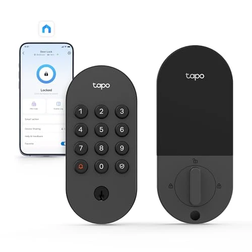 Smart Wi-Fi Deadbolt Door Lock — Deadbolts, Tapo