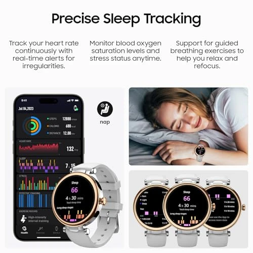AMOLED Smart Watch for Women — Smartwatches, TOZO