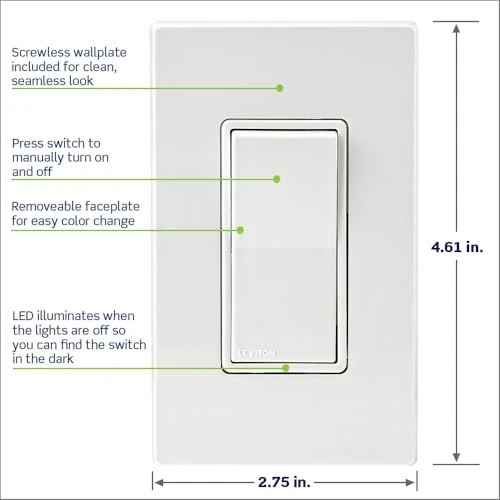 Decora Smart Switch — Smart Switch, Leviton