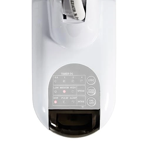 Oscillating Wall Mount Fan with Adjustable Vertical Tilt, 16 inch, 3 Speed, Metal Grille, 90 Degree Oscillation, 3... — Wall-Mounted Cooling Solutions, Comfort Zone