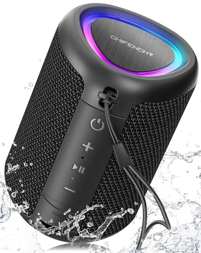 Portable Bluetooth Speaker with Lights — Portable Audio, CHIFENCHY